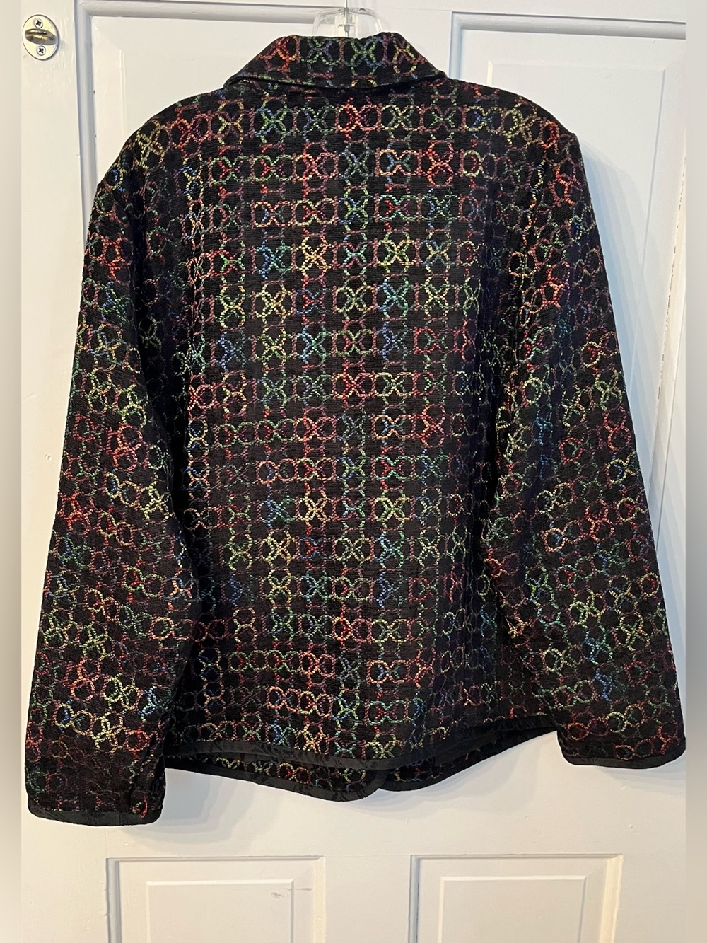 CJ Banks 2X Button Front Jacket Long Sleeves - Picture 2 of 3